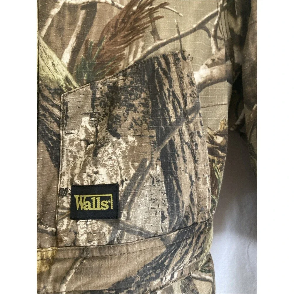 Walls Kidz Grow System Camo Insulated Youth Small Regular Coveralls Hunting Snow